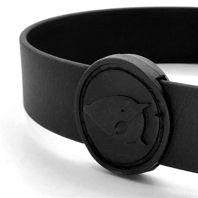 MORSO HALSBAND HOND WATERPROOF GERECYCLED BLACK ZWART — 38-46X1,5 CM — afbeelding 4