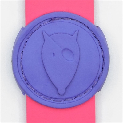MORSO HALSBAND HOND WATERPROOF GERECYCLED PASSION PINK ROZE — 33-41X1,5 CM — afbeelding 2