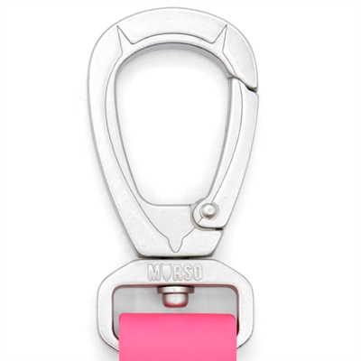 MORSO HONDENRIEM WATERPROOF GERECYCLED PASSION PINK ROZE — 120X1,5 CM — afbeelding 4