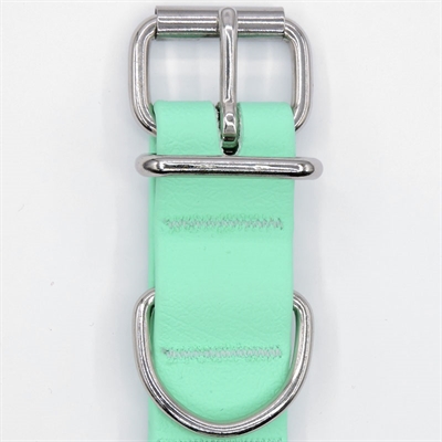 MORSO HALSBAND HOND WATERPROOF GERECYCLED CARRIBEAN GREEN GROEN — 42-50X1,5 CM