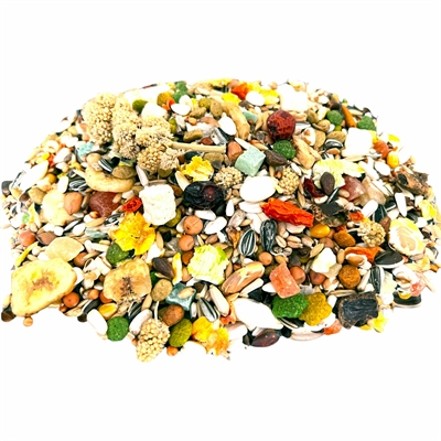 HARECO PAPEGAAI SELECT MET PELLETS — 1 KG