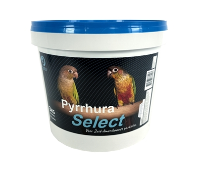 Hareco pyrrhura select met pellets afbeelding