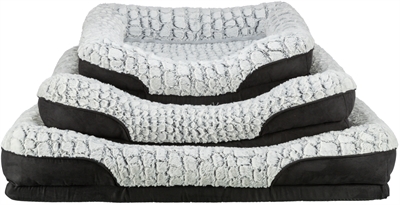 TRIXIE VITAL HONDENMAND LINO HOEKIG ZWART / GRIJS — 70X55 CM — afbeelding 7