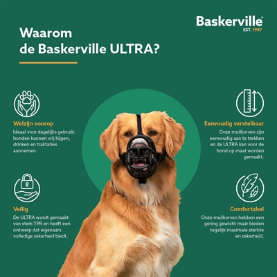 BASKERVILLE ULTRA MUZZLE MUILKORF — NR 4 — afbeelding 5
