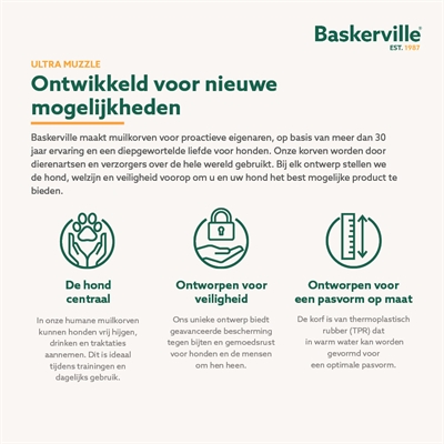BASKERVILLE ULTRA MUZZLE MUILKORF — NR 4 — afbeelding 8