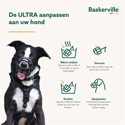 BASKERVILLE ULTRA MUZZLE MUILKORF — NR 4 — afbeelding 9