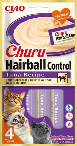 Churu Hairball kat Tonijn