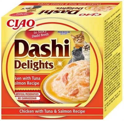 Dashi Delights kat Kip met Tonijn & zalm