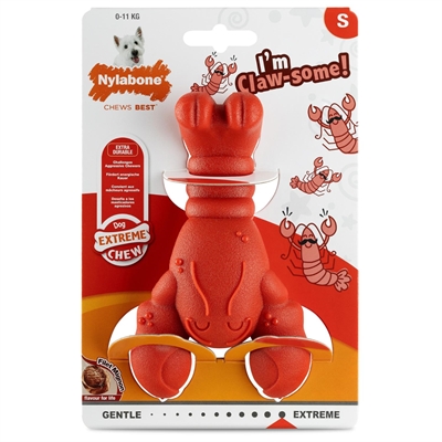 NYLABONE EXTREME CHEW LOBSTER FILET MIGNONSMAAK — SMALL TOT 11 KG