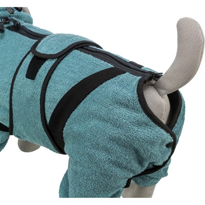 TRIXIE BADJAS / HUISOVERALL BADSTOF PETROL — 38 CM — afbeelding 5