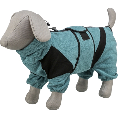 TRIXIE BADJAS / HUISOVERALL BADSTOF PETROL — 62 CM