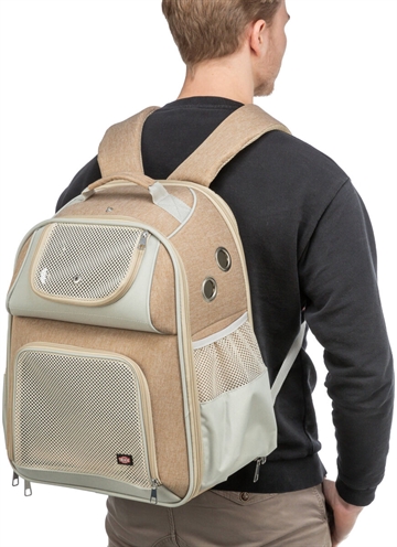 TRIXIE HONDENTAS RUGTAS WILLOW BEIGE / BRUIN — 38X25X45 CM — afbeelding 13
