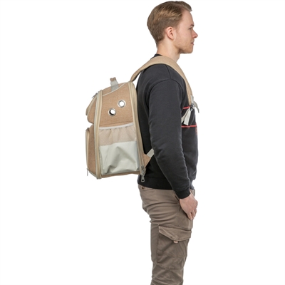 TRIXIE HONDENTAS RUGTAS WILLOW BEIGE / BRUIN — 38X25X45 CM — afbeelding 14
