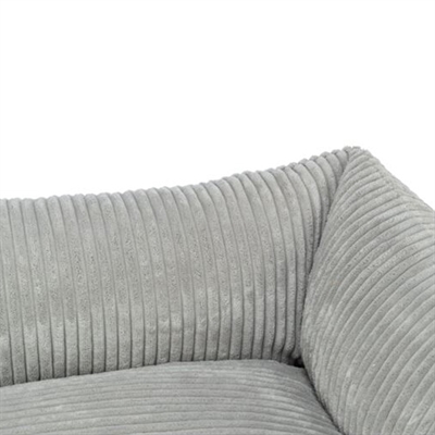 TRIXIE HONDENMAND VITAL JONNA RIBFLUWEEL GRIJS — 60X50 CM — afbeelding 2