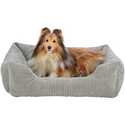 TRIXIE HONDENMAND VITAL JONNA RIBFLUWEEL GRIJS — 60X50 CM — afbeelding 3