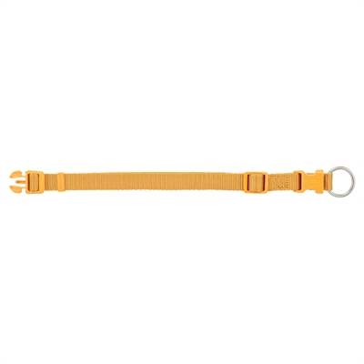 TRIXIE HALSBAND HOND PREMIUM CURRY GEEL — 22-35X1 CM
