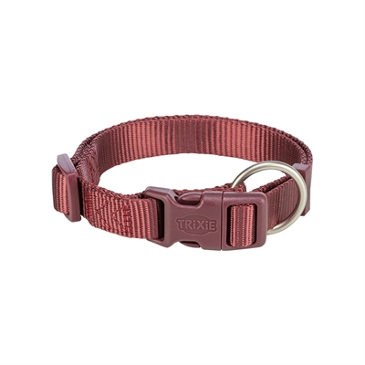 TRIXIE HALSBAND HOND PREMIUM SANGRIA ROOD