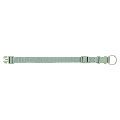 TRIXIE HALSBAND HOND PREMIUM SALIE GROEN — 15-25X1 CM