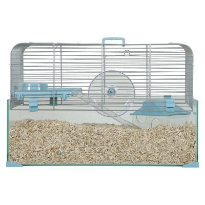 Zolux Panas Hamsterkooi Glas Blauw