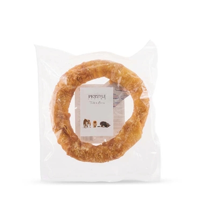 Petstyleliving Gepofte ring met kip 19cm