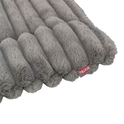 TRIXIE LIGMAT LONNI RIBFLUWEEL GRIJS — 75X55 CM — afbeelding 2