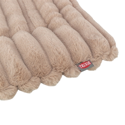 TRIXIE LIGMAT LONNI RIBFLUWEEL LICHTBRUIN — 75X55 CM — afbeelding 2