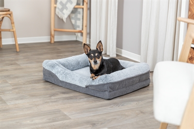 TRIXIE VITAL HONDENMAND LINO HOEKIG GRIJS / LICHTGRIJS — 70X55 CM — afbeelding 6