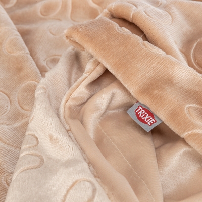 TRIXIE HONDENDEKEN BARRY SOFTPLUCHE BEIGE — 70X50 CM — afbeelding 3