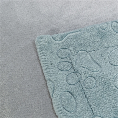 TRIXIE HONDENDEKEN BARRY SOFTPLUCHE BLAUW / GRIJS — 70X50 CM — afbeelding 2