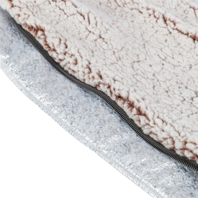 TRIXIE LIGMAT CALIDA MET WARMTEREFLECTERENDE VULLING WIT-BRUIN — 80X55 CM — afbeelding 4