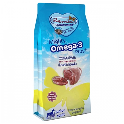 6,5 kg Renske mighty omega plus lam hypoallergeen hondenvoer