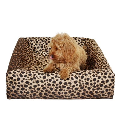 BIA BED HOES PREMIUM LUIPAARD PRINT — BIA-4 85X70X12,5 CM