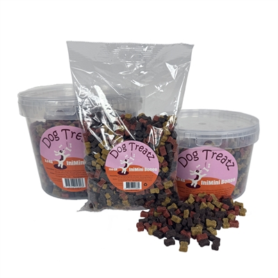 DOG TREATZ INIMINI BONES — 1,5 KG — afbeelding 4