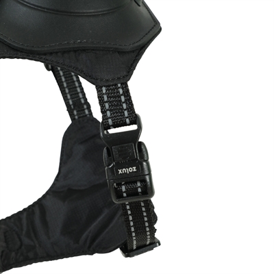 ZOLUX EASYRIDE HONDENTUIG ZWART — S 33-49X41-54 CM — afbeelding 5