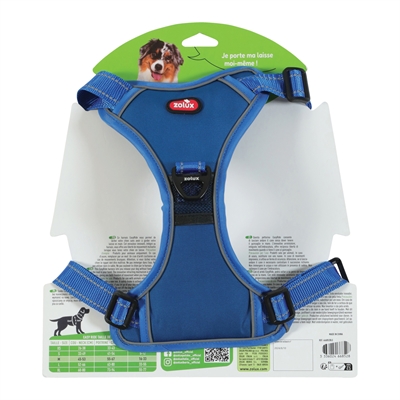 ZOLUX EASYRIDE HONDENTUIG BLAUW — M 41-57X55-67 CM — afbeelding 9