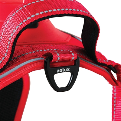 ZOLUX EASYRIDE HONDENTUIG ROOD — M 41-57X55-67 CM — afbeelding 5