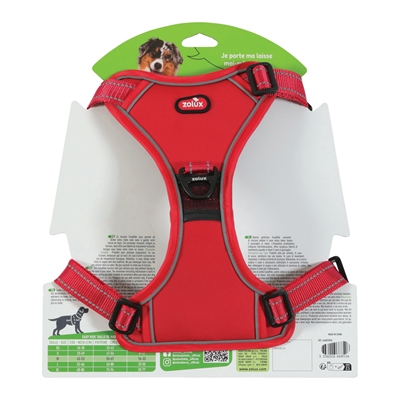ZOLUX EASYRIDE HONDENTUIG ROOD — M 41-57X55-67 CM — afbeelding 9