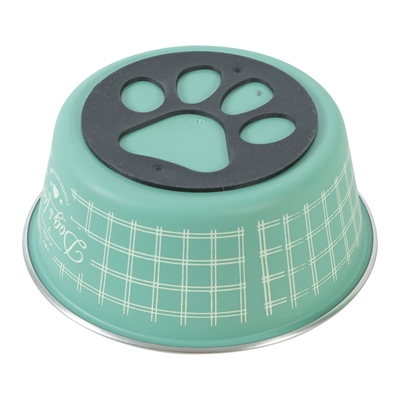 ZOLUX FOOD VOERBAK HOND GROEN — 17,8 CM 1,2 LTR
