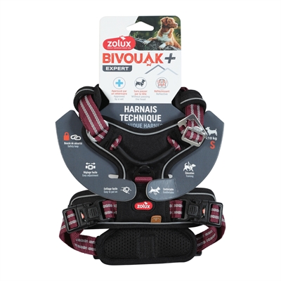 ZOLUX BVK HONDENTUIG RED — S 31,5-50X43-56 CM