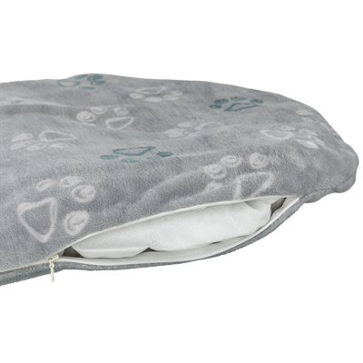 TRIXIE HONDENKUSSEN JIMMY SOFT OVAAL LICHTGRIJS — 105X68 CM