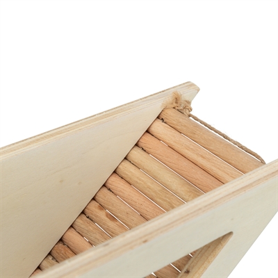 Trixie observatiebox muis / hamster met tunnel onbehandeld hout (36X17 CM) - Afbeelding 5