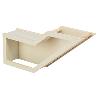 Trixie observatiebox muis / hamster met tunnel onbehandeld hout (36X17 CM) - Afbeelding 6