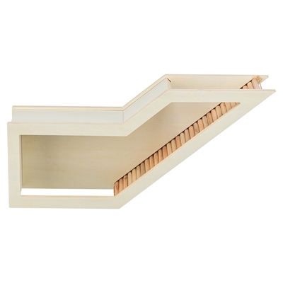 Trixie observatiebox muis / hamster met tunnel onbehandeld hout (36X17 CM) - Afbeelding 7