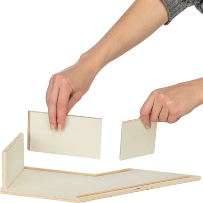 Trixie observatiebox muis / hamster met tunnel onbehandeld hout (36X17 CM) - Afbeelding 9