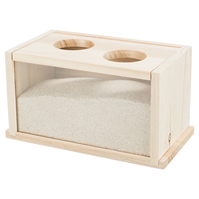 Trixie zandbad hamster / gerbil onbehandeld hout - Afbeelding 7