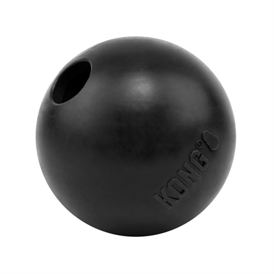 KONG EXTREME BAL MET GAT ZWART