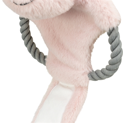 Trixie xmas rendier met touw pluche / katoen roze (47 CM) - Afbeelding 3