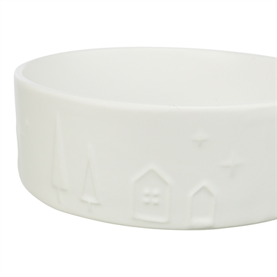 Trixie xmas voerbak hond keramiek wit (20 CM 1,4 LTR) - Afbeelding 3