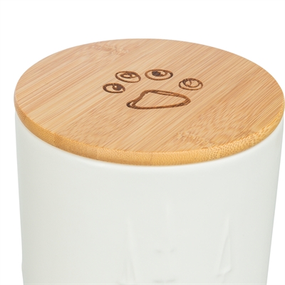 Trixie xmas snackpot keramiek wit (13X13X19 CM) - Afbeelding 4