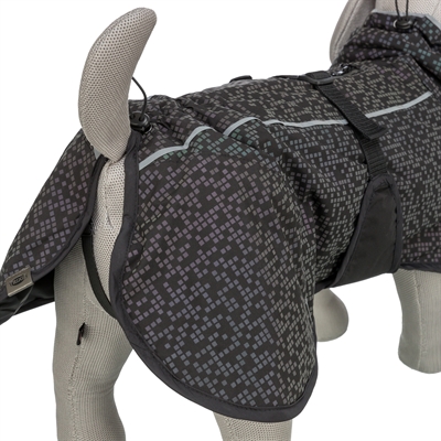 TRIXIE HONDENJAS LIMOUX REFLECT ZWART / GRIJS — 40 CM — afbeelding 5